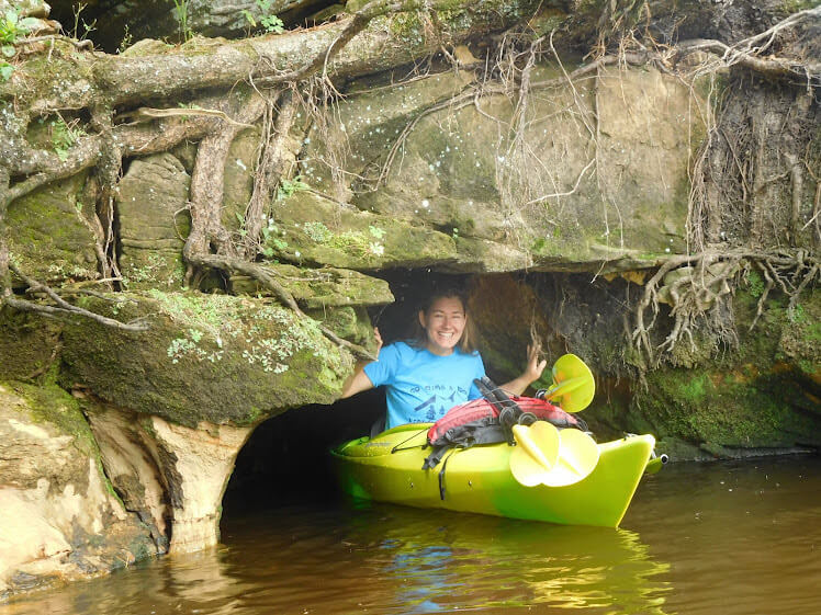 Wisconsin Dells River Caves