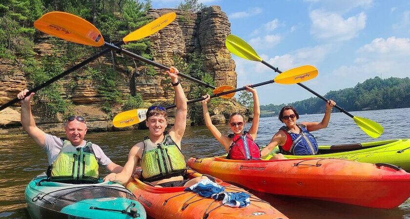 Wisconsin Dells Upper Dells Kayak