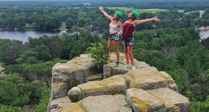 Wisconsin Dells Rock Climbing